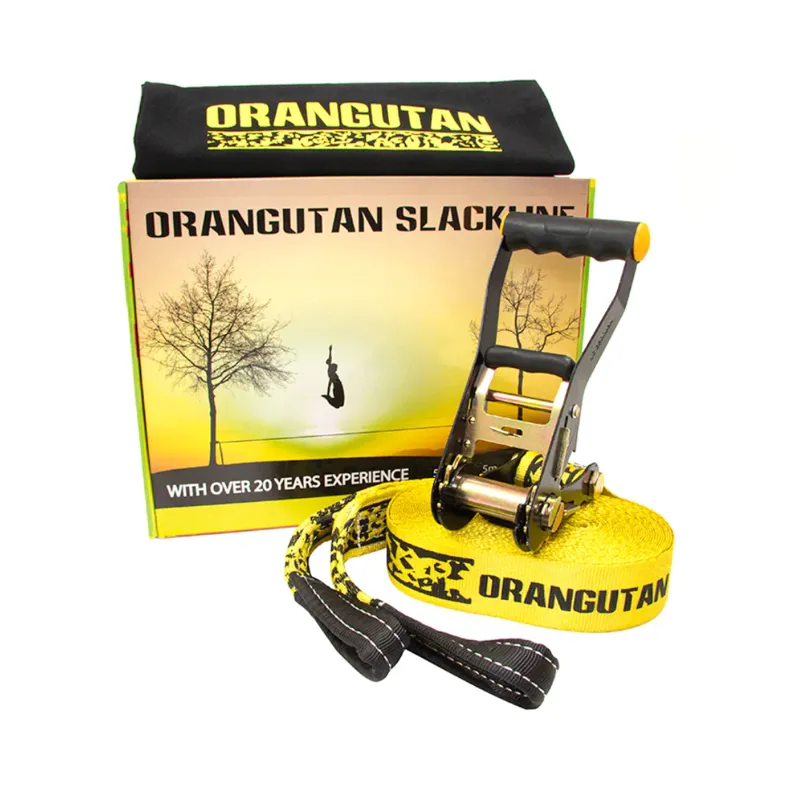 Slackline 15m with tree protector